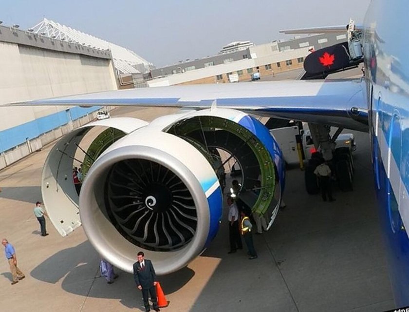 Ил-96 с двигателями Пд-35