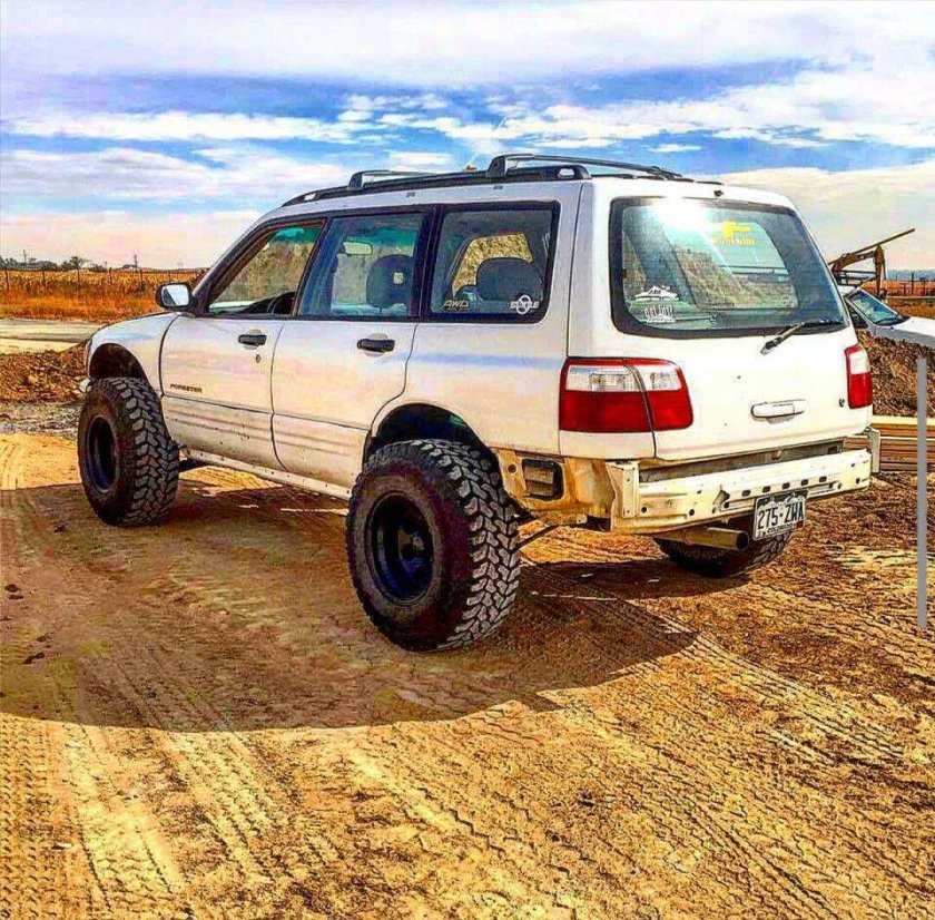 Subaru Forester 1998 лифт