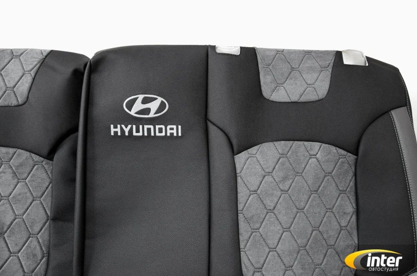 Чехлы на Хендай Крета алькантара