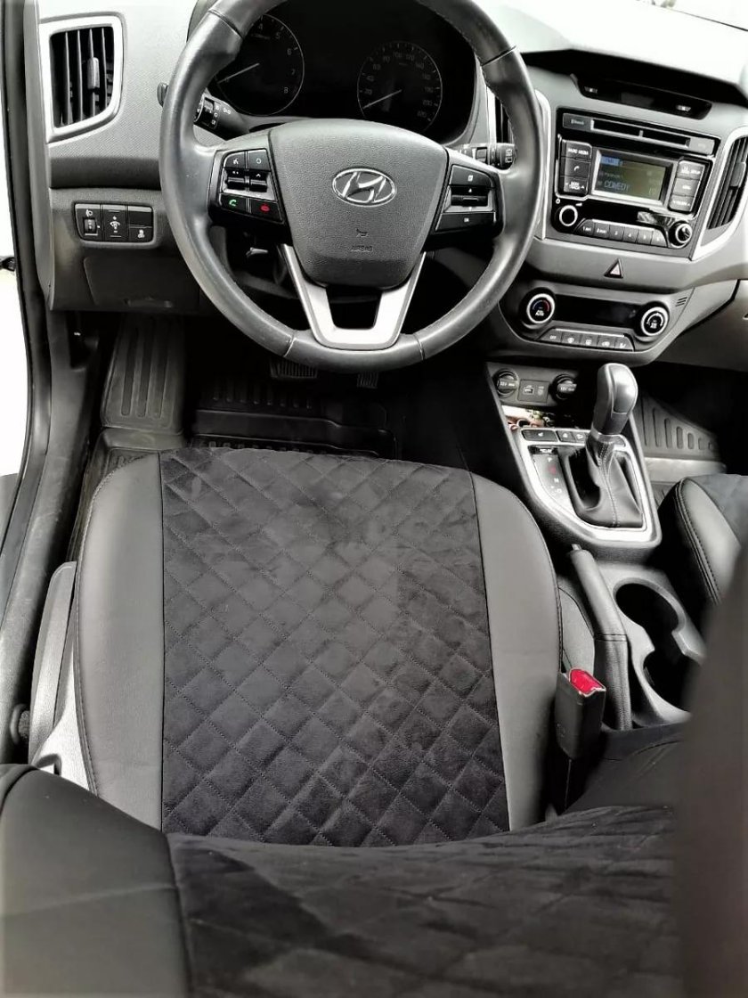 Чехлы на сидения хендай крета 1