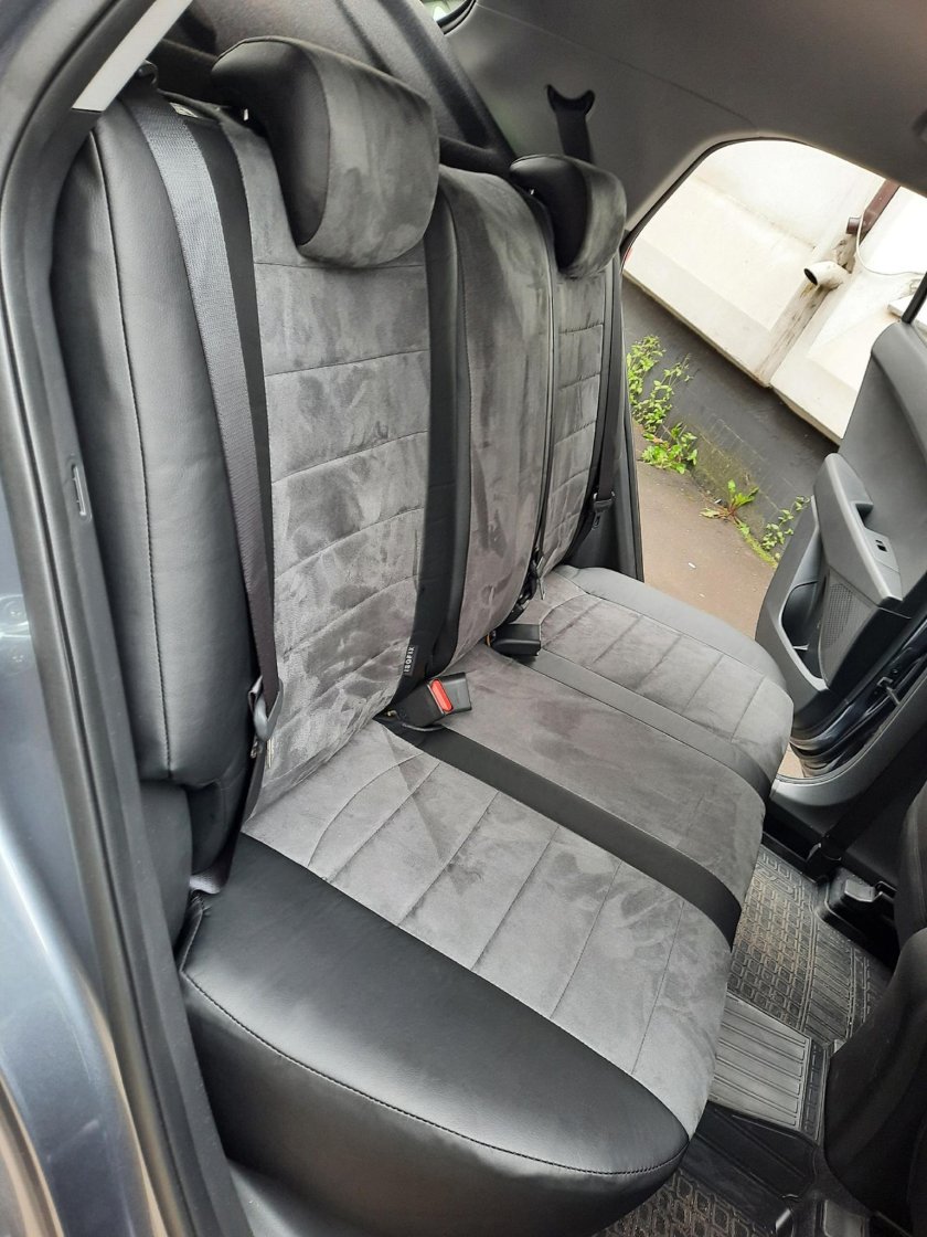 Чехлы Хендай Крета белые купить