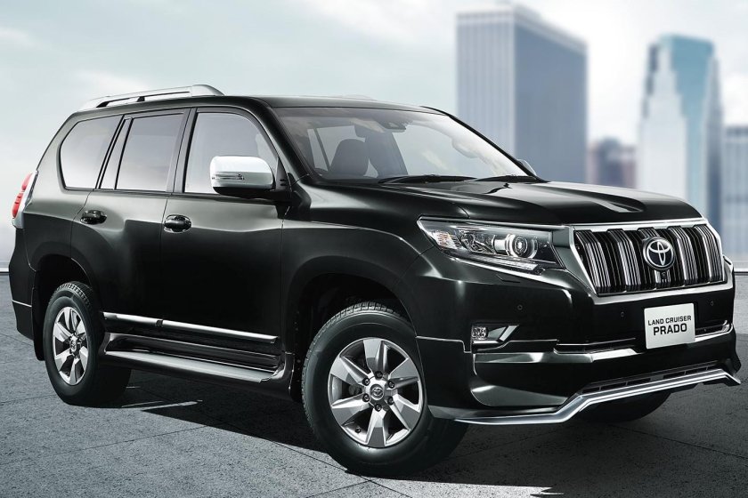 Спойлер Toyota Land Cruiser Prado 150