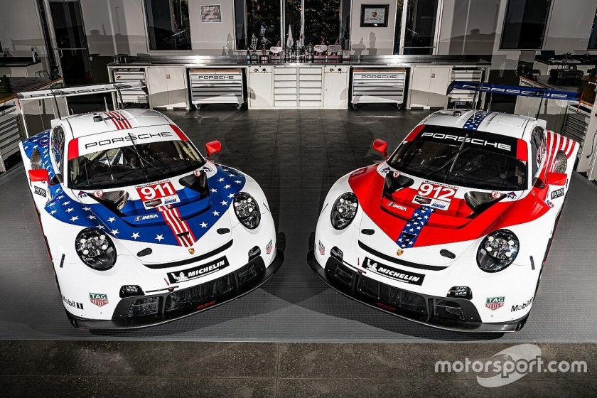 Porsche 911 RSR #911 &amp; #912 12h Sebring 2020 1:43 Spark