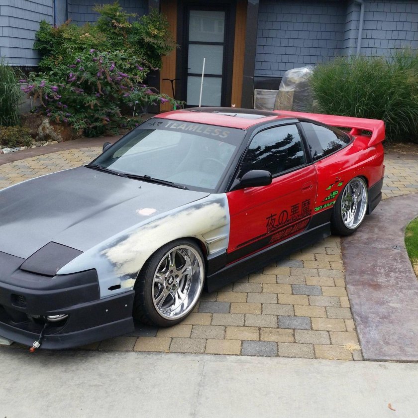 Ниссан 180sx стрит