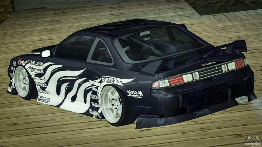Nissan Silvia s14 стрит