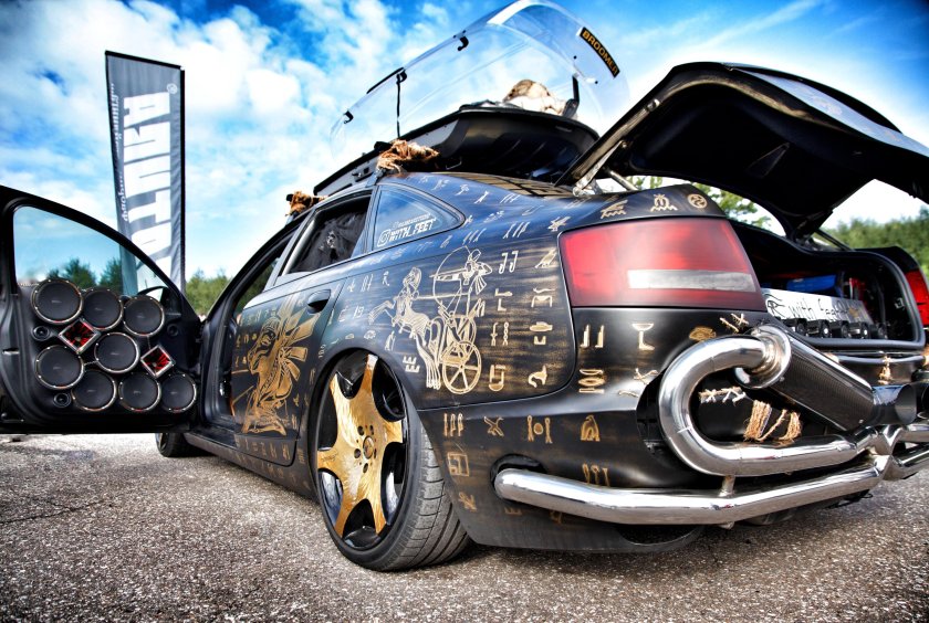 Ауди а6 автозвук Рамазана