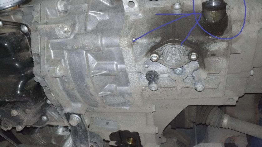 Пробка АКПП Шкода Октавия а5