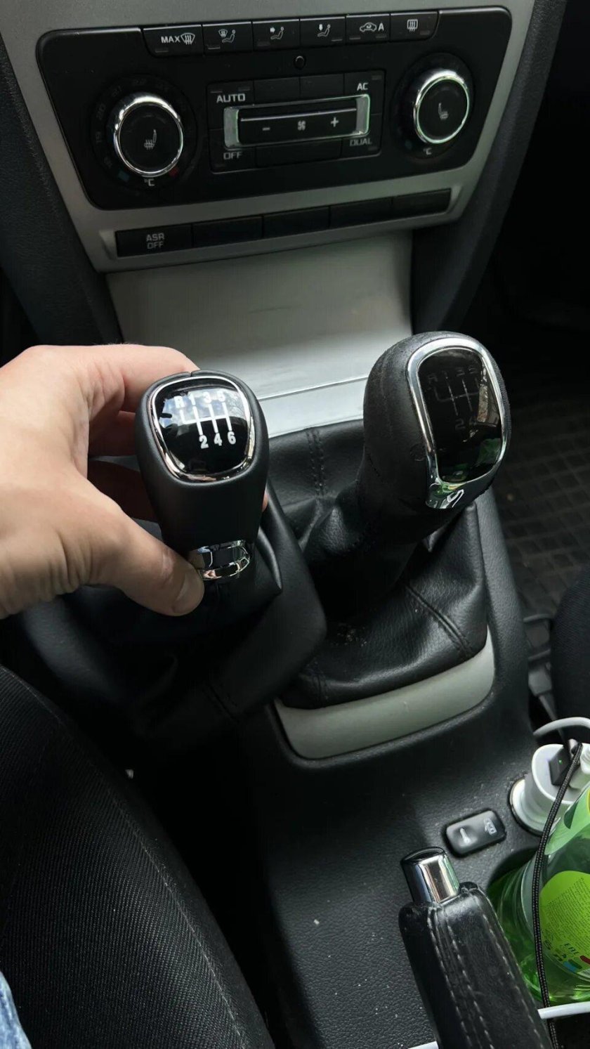 Ручка КПП Шкода а5