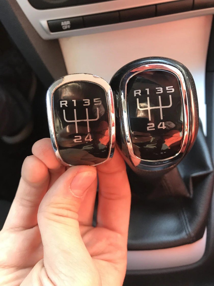 Накладка ручки КПП Шкода Октавия а5