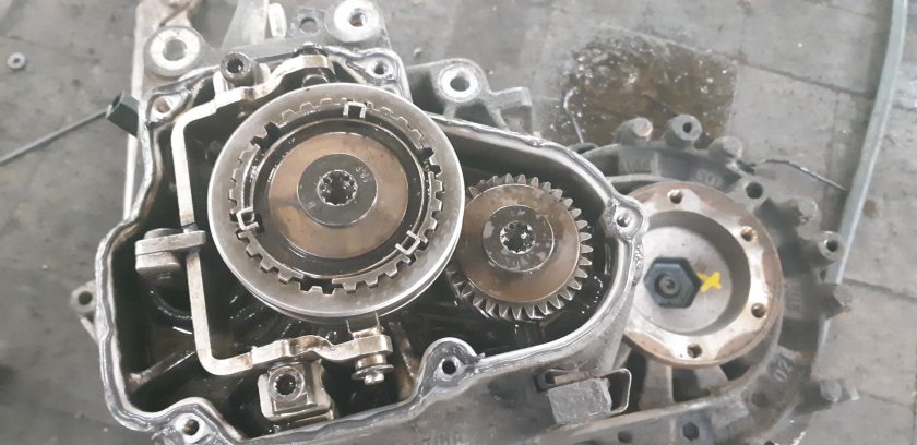 Шкода Октавия а5 замена шестерни 5 передачи