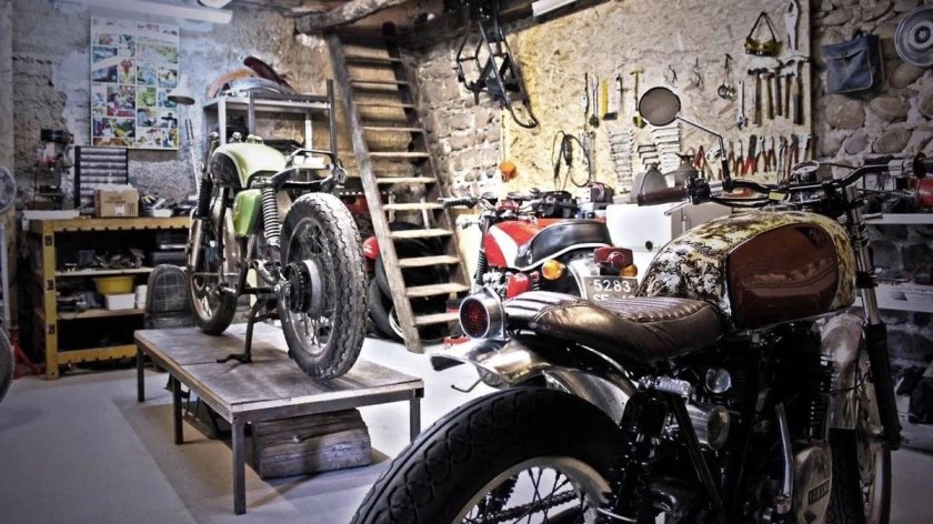 Гараж харлей дэвидсон