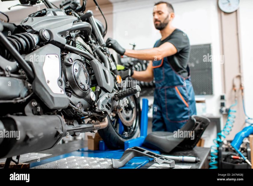 Обслуживание мотоцикла