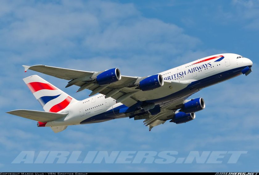 Аэробус а380 British Airways