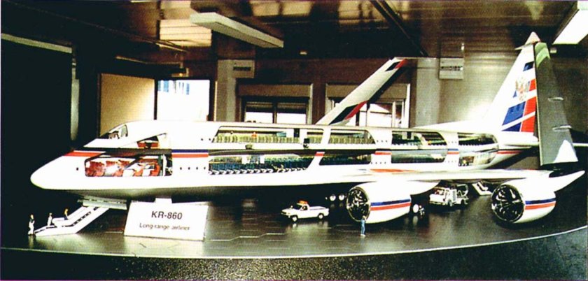 Кр-860 пассажирский самолёт
