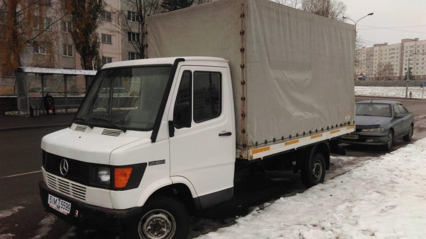 Мерседес Бенц т1 бортовой