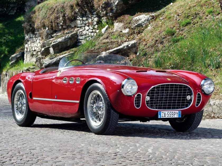 1952 Ferrari 225 Sport Spyder Tuboscocca