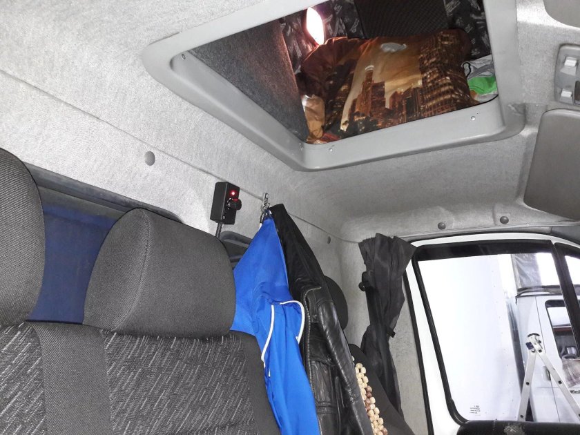 Полка над водителем Фиат Дукато 244