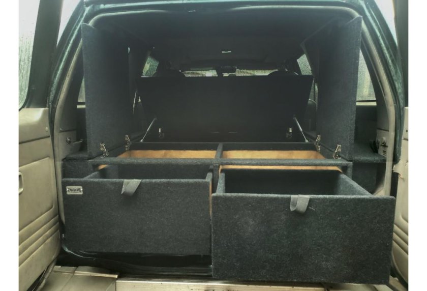 Органайзер спальник toyota land cruiser 80