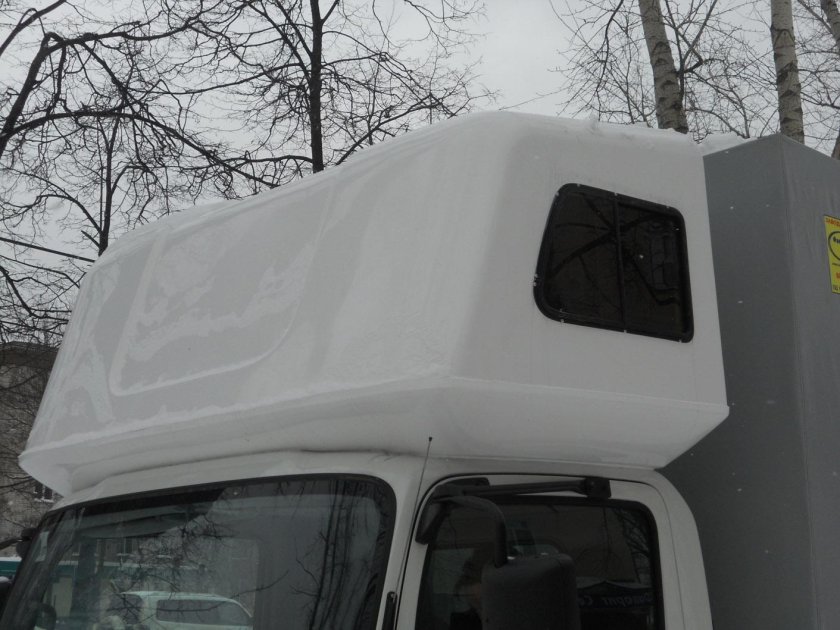 Спальник на крышу Исузу nqr75