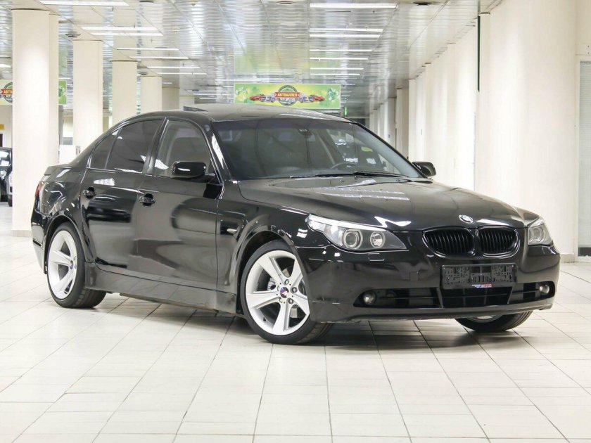 BMW 5 e60 2005 черный