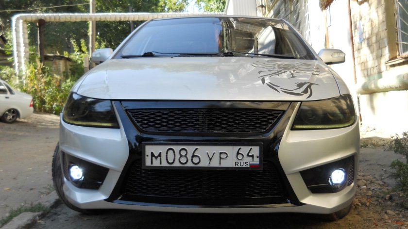 Спорт бампер Лифан Солано 620