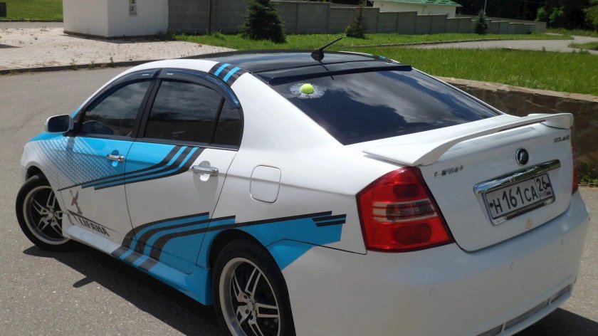 Обвесы на Лифан Солано 620