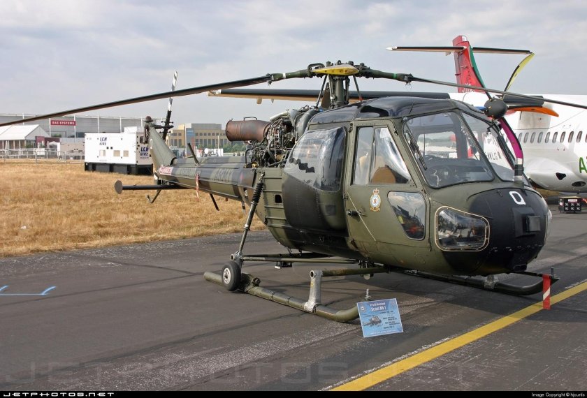Британский вертолет скаут