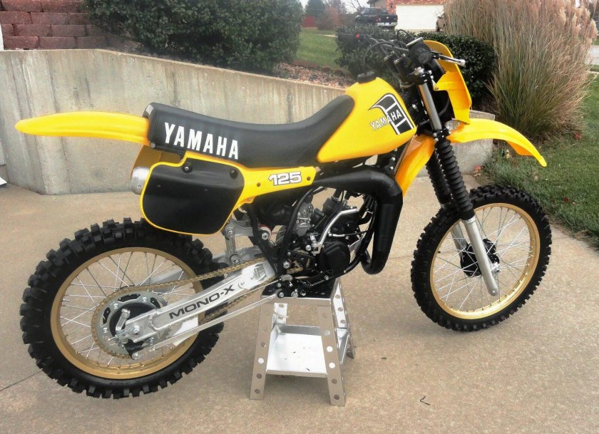 Yamaha 125 кроссовый
