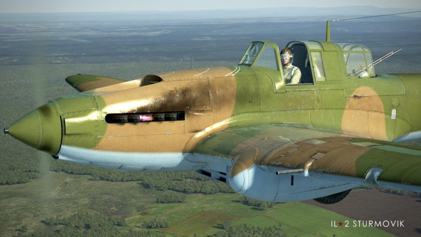 Самолёт ил-2 Штурмовик