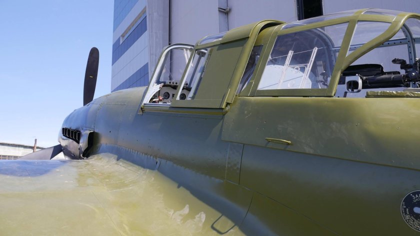 Ил-2 кабина стрелка