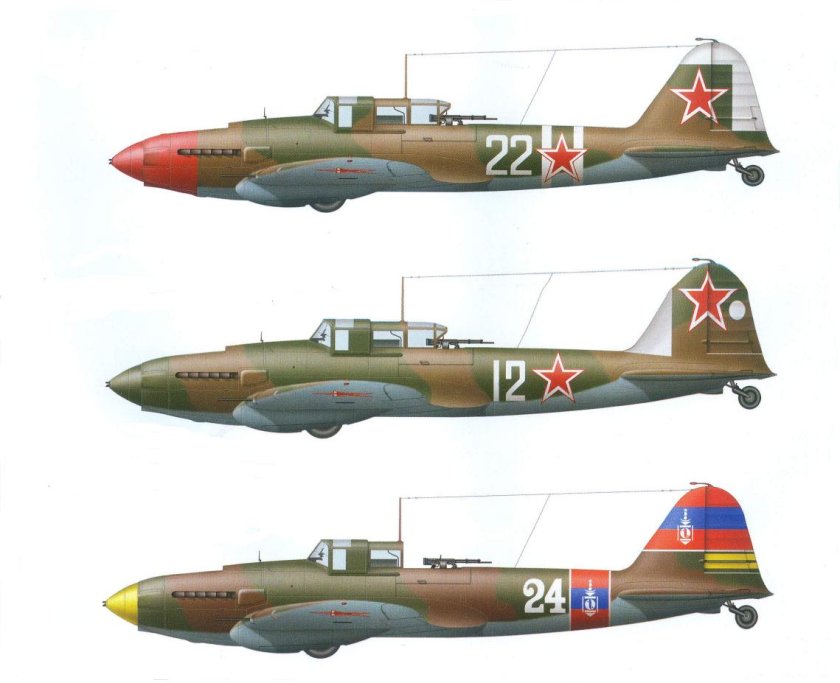 Окраска самолёта ил-2