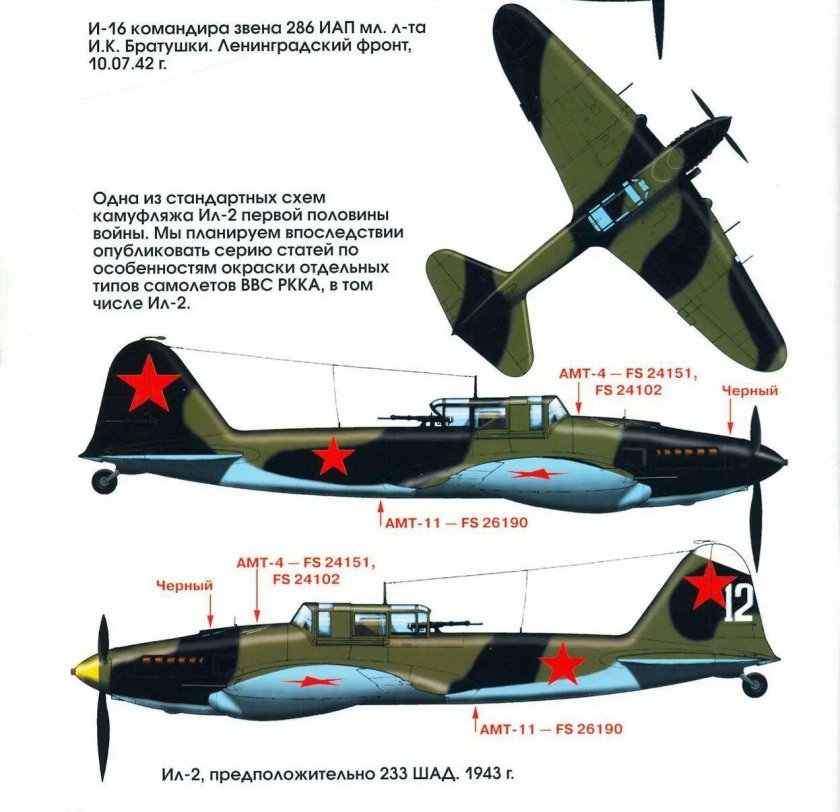 Ил-2 камуфляж