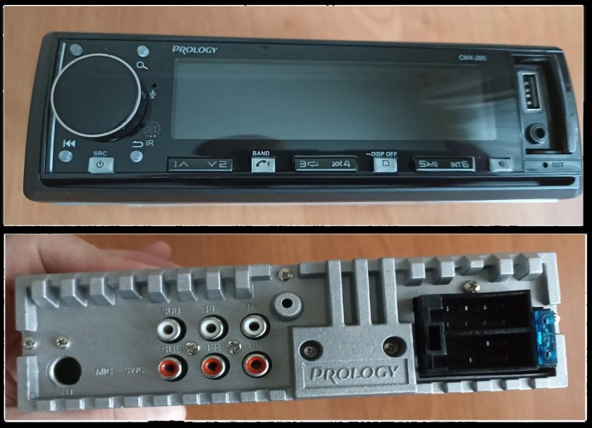 Автомагнитола пролоджи