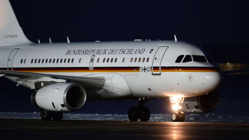 Самолет канцлера Германии