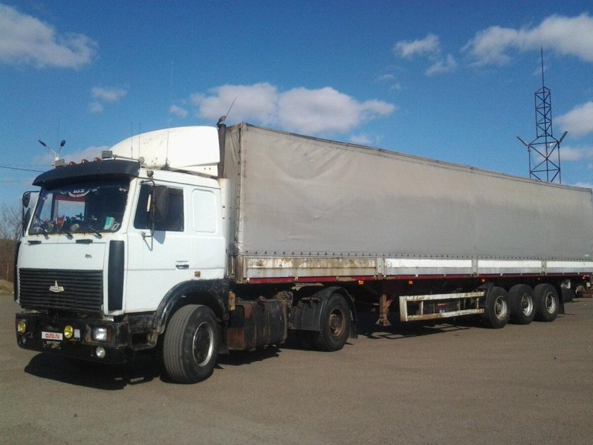 МАЗ 5432 сцепка