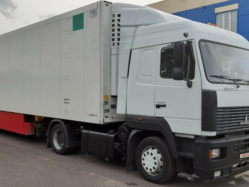 МАЗ 5440 а5 с рефрижератором