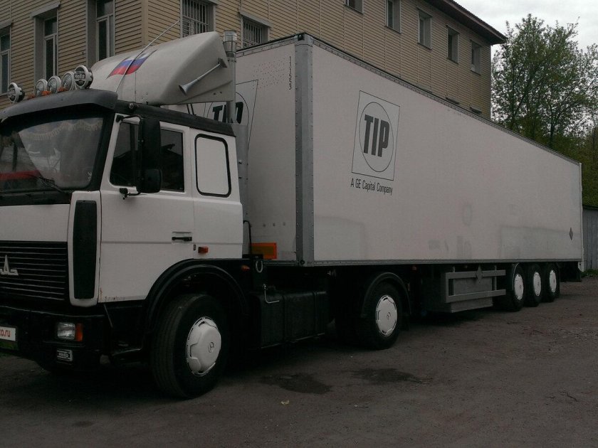 МАЗ 5432 сцепка