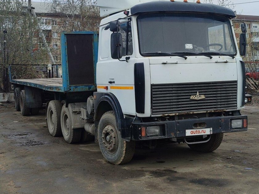 Седельный тягач маз