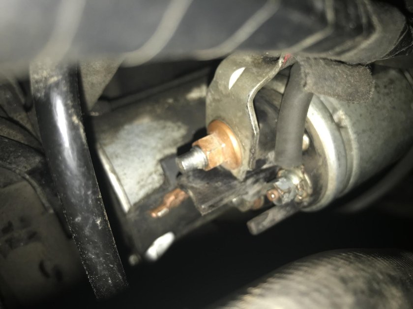 Клеммы стартера Рено Меган 2