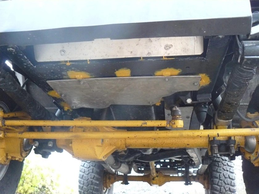 Защита картера УАЗ 469