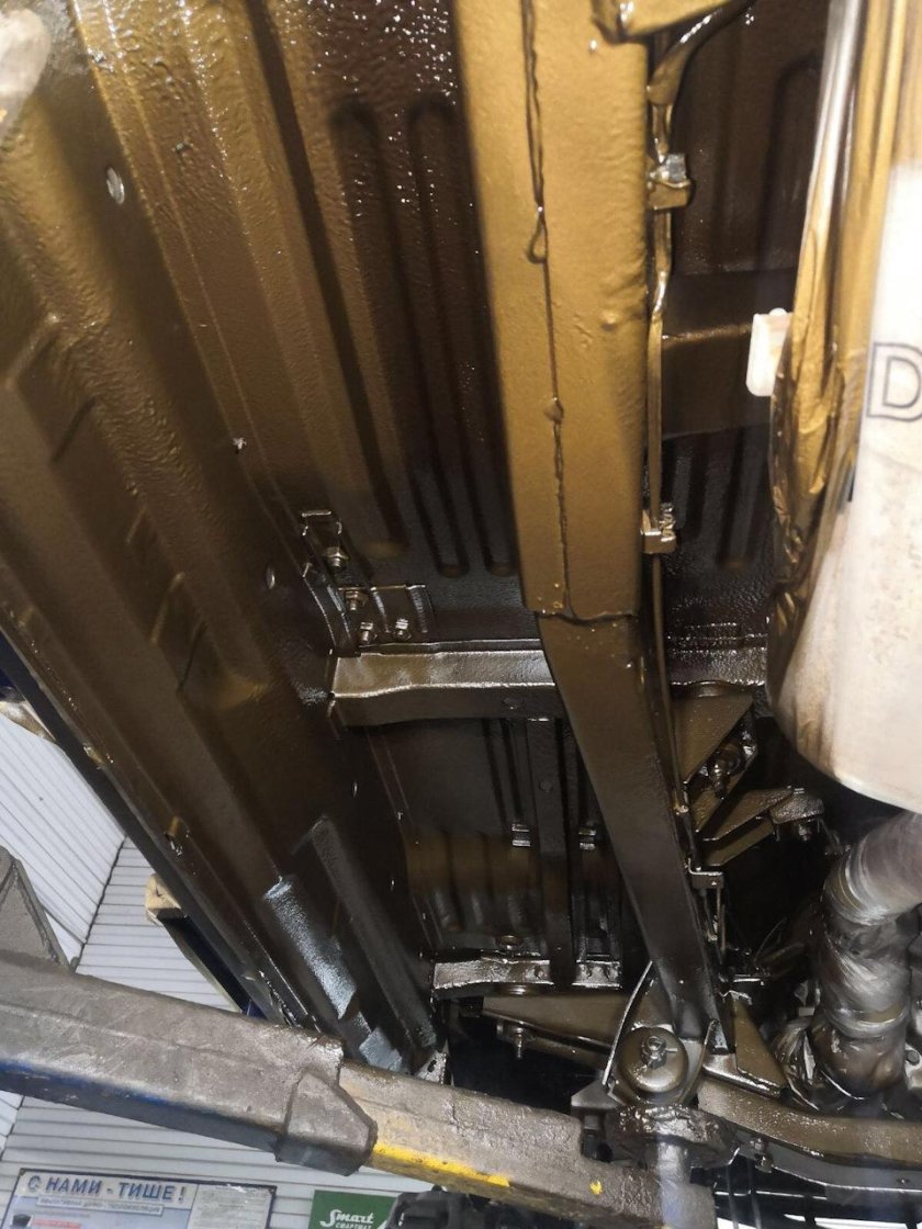 Днище УАЗ Патриот