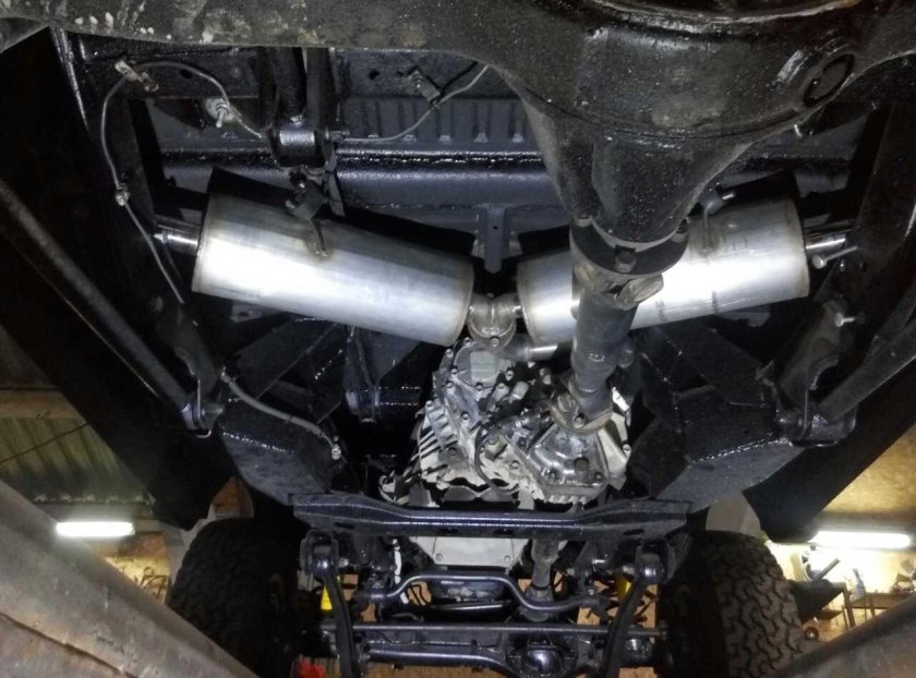 УАЗ 469 днище