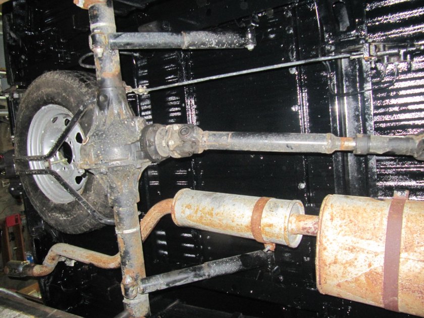 УАЗ 469 днище