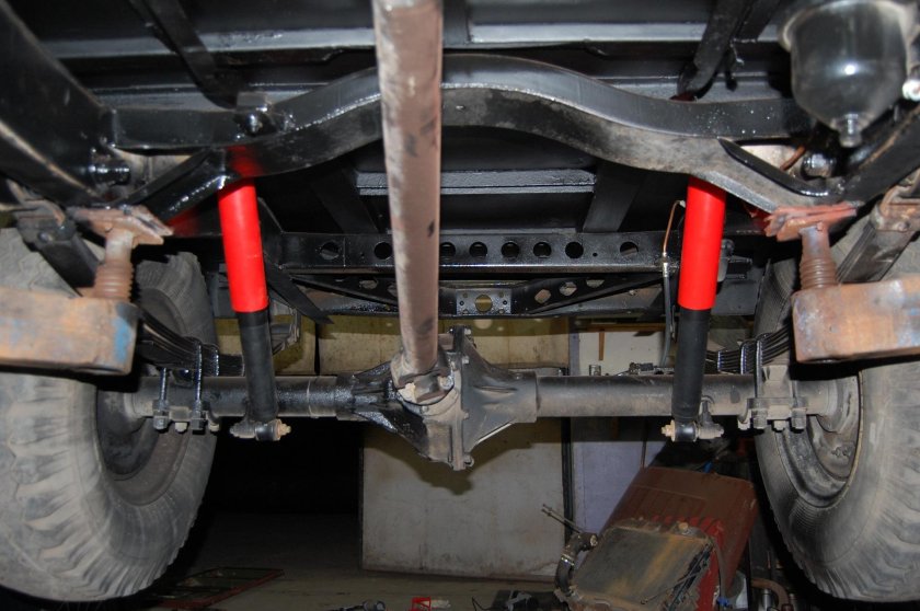 УАЗ 3151 снизу