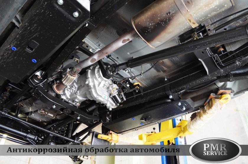 УАЗ Патриот 2017 днище