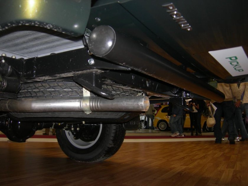 Патриот УАЗ пикап днище