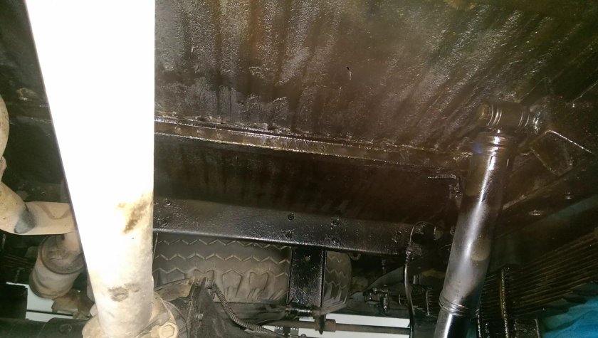 УАЗ 469 днище