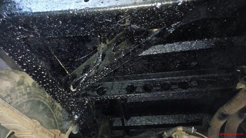 УАЗ 469 днище