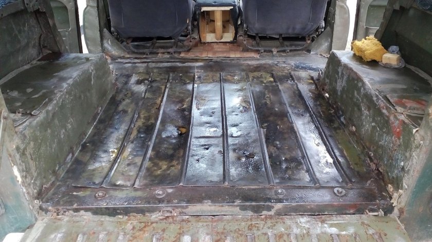 Днище кузова УАЗ 469