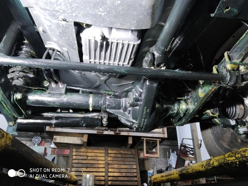 УАЗ Патриот 2017 днище